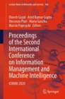 Proceedings of the Second International Conference on Information Management and Machine Intelligence : ICIMMI 2020 - eBook