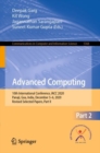 Advanced Computing : 10th International Conference, IACC 2020, Panaji, Goa, India, December 5-6, 2020, Revised Selected Papers, Part II - Book