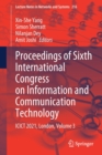 Proceedings of Sixth International Congress on Information and Communication Technology : ICICT 2021, London, Volume 3 - Book