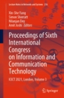 Proceedings of Sixth International Congress on Information and Communication Technology : ICICT 2021, London, Volume 3 - eBook