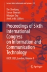 Proceedings of Sixth International Congress on Information and Communication Technology : ICICT 2021, London, Volume 1 - eBook
