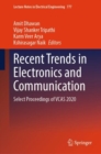 Recent Trends in Electronics and Communication : Select Proceedings of VCAS 2020 - eBook