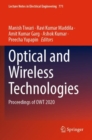 Optical and Wireless Technologies : Proceedings of OWT 2020 - Book