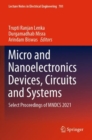 Micro and Nanoelectronics Devices, Circuits and Systems : Select Proceedings of MNDCS 2021 - Book