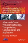 Advances in Smart Vehicular Technology, Transportation, Communication and Applications : Proceedings of VTCA 2021 - Book