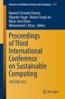Proceedings of Third International Conference on Sustainable Computing : SUSCOM 2021 - Book