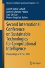 Second International Conference on Sustainable Technologies for Computational Intelligence : Proceedings of ICTSCI 2021 - Book