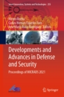 Developments and Advances in Defense and Security : Proceedings of MICRADS 2021 - eBook