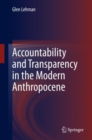 Accountability and Transparency in the Modern Anthropocene - eBook