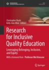 Research for Inclusive Quality Education : Leveraging Belonging, Inclusion, and Equity - eBook