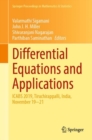 Differential Equations and Applications : ICABS 2019, Tiruchirappalli, India, November 19-21 - Book