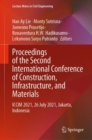 Proceedings of the Second International Conference of Construction, Infrastructure, and Materials : ICCIM 2021, 26 July 2021, Jakarta, Indonesia - Book
