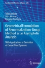 Geometrical Formulation of Renormalization-Group Method as an Asymptotic Analysis : With Applications to Derivation of Causal Fluid Dynamics - Book