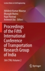 Proceedings of the Fifth International Conference of Transportation Research Group of India : 5th CTRG Volume 2 - Book