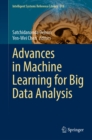 Advances in Machine Learning for Big Data Analysis - eBook