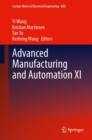 Advanced Manufacturing and Automation XI - eBook