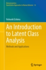An Introduction to Latent Class Analysis : Methods and Applications - eBook