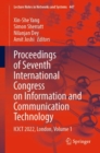 Proceedings of Seventh International Congress on Information and Communication Technology : ICICT 2022, London, Volume 1 - Book
