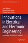 Innovations in Electrical and Electronic Engineering : Proceedings of ICEEE 2022, Volume 2 - Book