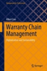Warranty Chain Management : Digitalization and Sustainability - eBook
