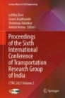 Proceedings of the Sixth International Conference of Transportation Research Group of India : CTRG 2021 Volume 2 - Book