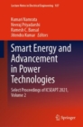 Smart Energy and Advancement in Power Technologies : Select Proceedings of ICSEAPT 2021,  Volume 2 - eBook