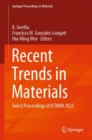 Recent Trends in Materials : Select Proceedings of ICTMIM 2022 - eBook