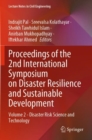 Proceedings of the 2nd International Symposium on Disaster Resilience and Sustainable Development : Volume 2 - Disaster Risk Science and Technology - Book