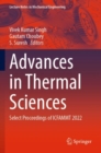 Advances in Thermal Sciences : Select Proceedings of ICFAMMT 2022 - Book