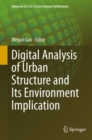 Digital Analysis of Urban Structure and Its Environment Implication - Book
