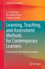 Learning, Teaching, and Assessment Methods for Contemporary Learners : Pedagogy for the Digital Generation - eBook