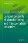 Carbon Footprints of Manufacturing and Transportation Industries - Book