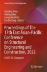 Proceedings of The 17th East Asian-Pacific Conference on Structural Engineering and Construction, 2022 : EASEC-17, Singapore - Book