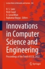 Innovations in Computer Science and Engineering : Proceedings of the Tenth ICICSE, 2022 - eBook