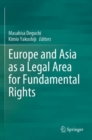 Europe and Asia as a Legal Area for Fundamental Rights - Book