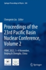 Proceedings of the 23rd Pacific Basin Nuclear Conference, Volume 2 : PBNC 2022, 1 - 4 November, Beijing & Chengdu, China - Book