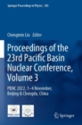 Proceedings of the 23rd Pacific Basin Nuclear Conference, Volume 3 : PBNC 2022, 1 - 4 November, Beijing & Chengdu, China - Book