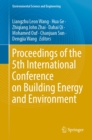 Proceedings of the 5th International Conference on Building Energy and Environment - eBook