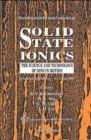 Solid State Ionics: The Science And Technology Of Ions In Motion - Proceedings Of The 9th Asian Conference - Book