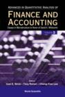 Advances In Quantitative Analysis Of Finance And Accounting (Vol. 3): Essays In Microstructure In Honor Of David K Whitcomb - Book