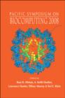 Biocomputing 2008 - Proceedings Of The Pacific Symposium - Book
