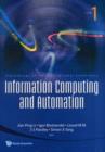 Information Computing And Automation - Proceedings Of The International Conference (In 3 Volumes) - Book