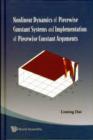 Nonlinear Dynamics Of Piecewise Constant Systems And Implementation Of Piecewise Constant Arguments - Book