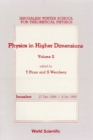 Physics In Higher Dimensions - Proceedings Of The 2nd Jerusalem Winter School For Theoretical Physics - Volume 2 - eBook