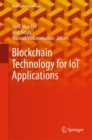 Blockchain Technology for IoT Applications - eBook