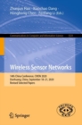 Wireless Sensor Networks : 14th China Conference, CWSN 2020, Dunhuang, China, September 18-21, 2020, Revised Selected Papers - Book