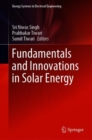 Fundamentals and Innovations in Solar Energy - eBook