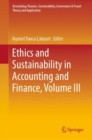 Ethics and Sustainability in Accounting and Finance, Volume III - eBook