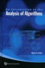 Introduction To The Analysis Of Algorithms, An - Book