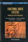 Fractional Order Systems: Modeling And Control Applications - Book